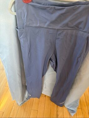 Jockey Women's Leggings in Slate Blue with Side Pockets